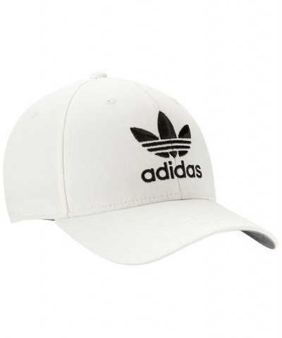 Men's White Icon Precurve Adjustable Snapback Hat $14.76 Hats