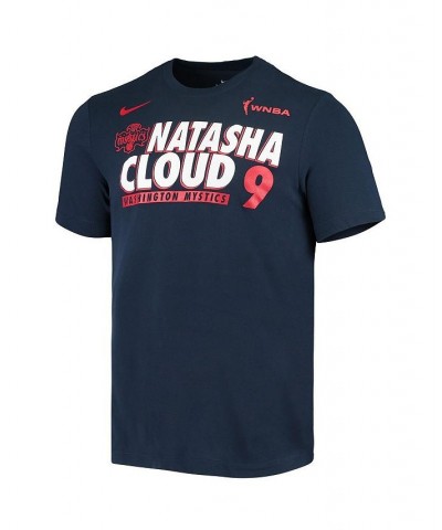 Men's Natasha Cloud Navy Washington Mystics Name and Number Performance T-shirt $29.99 T-Shirts