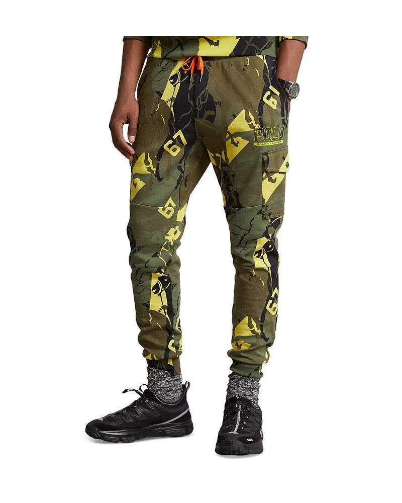 Men's Camo Print Cargo Jogger Pants Multi $67.64 Pants