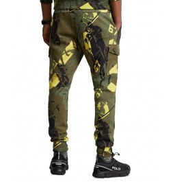 Men's Camo Print Cargo Jogger Pants Multi $67.64 Pants