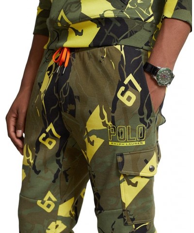 Men's Camo Print Cargo Jogger Pants Multi $67.64 Pants