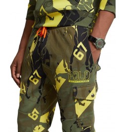 Men's Camo Print Cargo Jogger Pants Multi $67.64 Pants