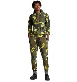 Men's Camo Print Cargo Jogger Pants Multi $67.64 Pants