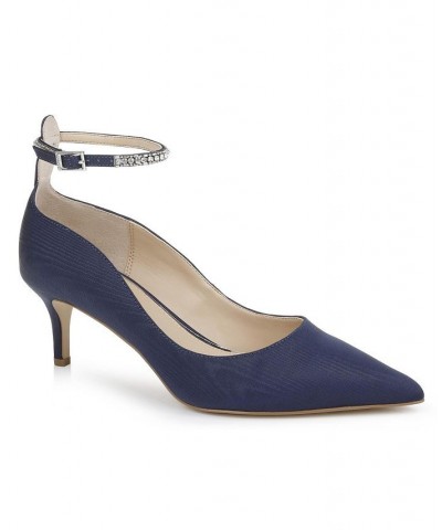 Women's Jamila Evening Pump Blue $36.89 Shoes