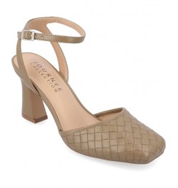 Women's Moriah Heel Tan/Beige $47.00 Shoes