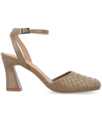 Women's Moriah Heel Tan/Beige $47.00 Shoes