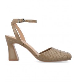 Women's Moriah Heel Tan/Beige $47.00 Shoes