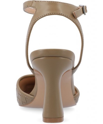 Women's Moriah Heel Tan/Beige $47.00 Shoes