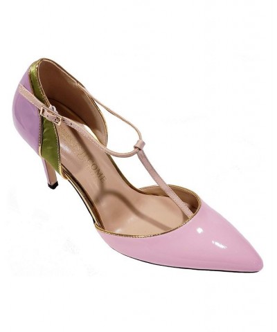 Women's Justice Luxurious T-Strap Pumps PD03 $57.60 Shoes