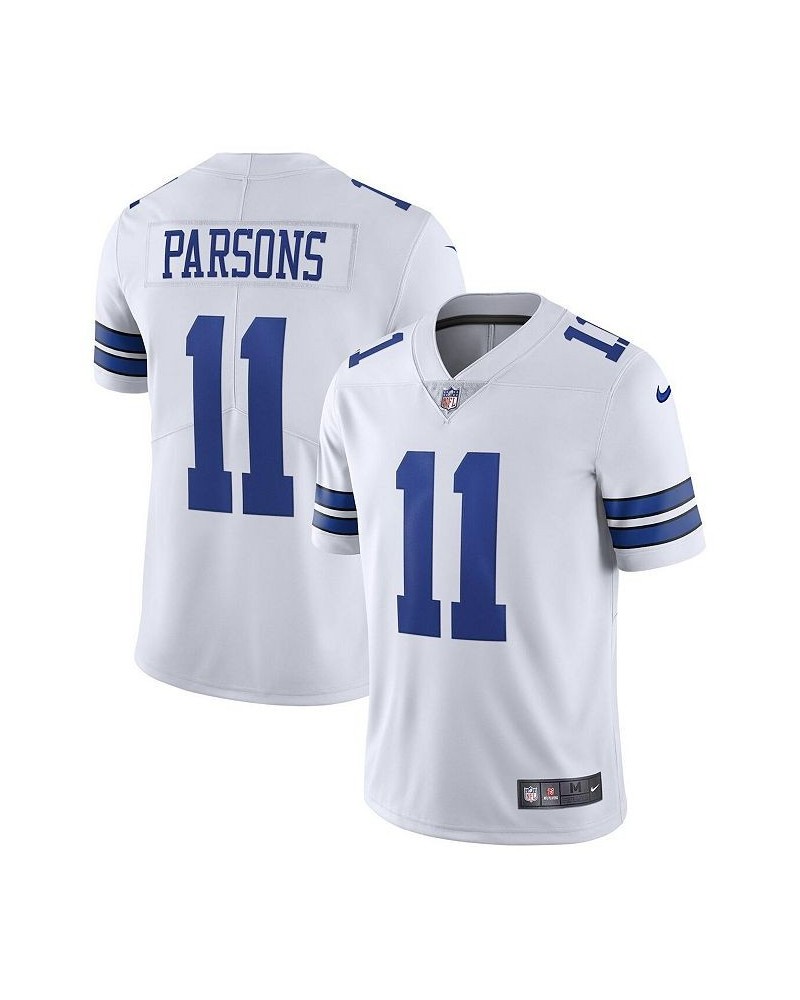 Men's Micah Parsons White Dallas Cowboys Vapor Limited Jersey $64.60 Jersey