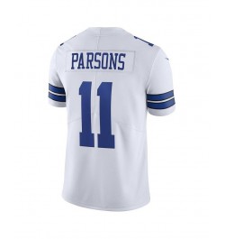 Men's Micah Parsons White Dallas Cowboys Vapor Limited Jersey $64.60 Jersey