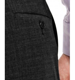 Men's Wool Blend Classic-Fit UltraFlex Stretch Double-Reverse Pleated Dress Pants PD03 $60.00 Pants