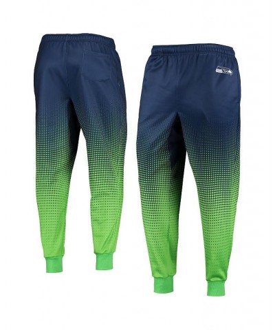 Men's College Navy Seattle Seahawks Gradient Jogger Pants $28.98 Pants