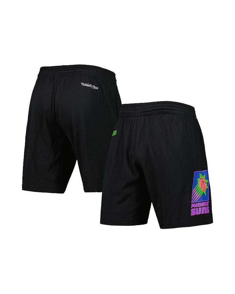 Men's Black Phoenix Suns Hardwood Classics Color Bomb Energy Shorts $49.39 Shorts