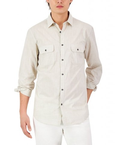 Men's Regular-Fit Solid Shirt PD09 $13.50 Shirts