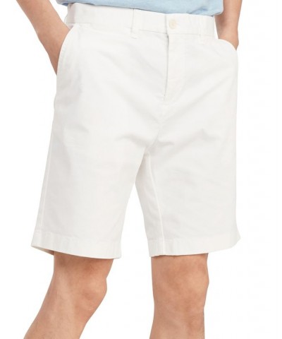 Men's 9" TH Flex Stretch Cotton Shorts White $29.90 Shorts