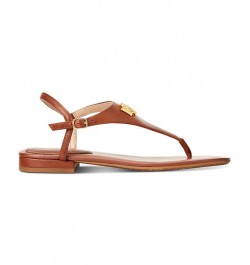 Women's Ellington Flat Sandals Tan/Beige $51.30 Shoes