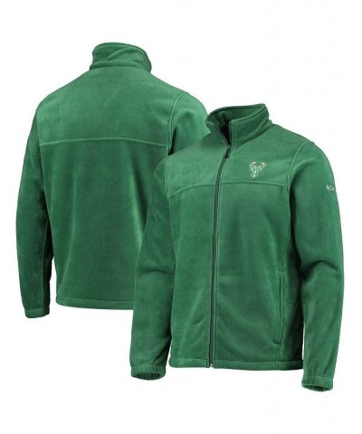 Men's Milwaukee Bucks Hunter Green Flanker Full-Zip Jacket $45.60 Jackets