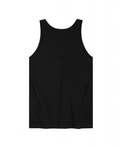 Men's Peanuts Pitching Clinic Tank Black $18.54 T-Shirts