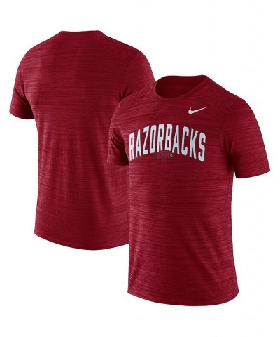 Men's Cardinal Arkansas Razorbacks 2022 Game Day Sideline Velocity Performance T-shirt $24.00 T-Shirts