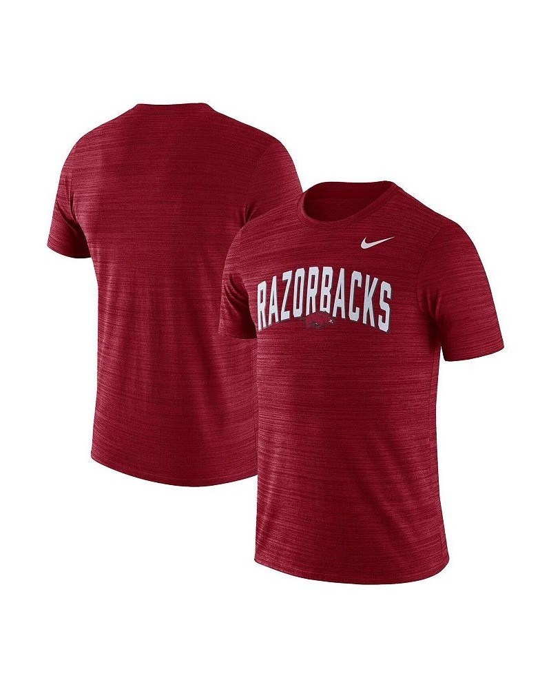 Men's Cardinal Arkansas Razorbacks 2022 Game Day Sideline Velocity Performance T-shirt $24.00 T-Shirts