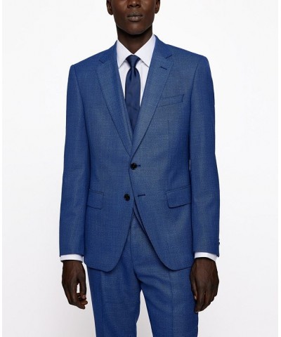 BOSS Men's Slim-Fit Three-Piece Suit Blue $175.04 Suits