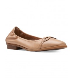 Women's Lyrical Rhyme Slip-On Flats Tan/Beige $49.35 Shoes