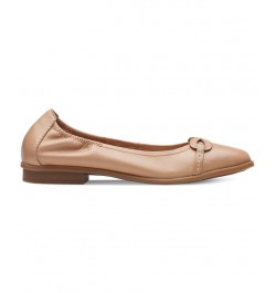 Women's Lyrical Rhyme Slip-On Flats Tan/Beige $49.35 Shoes