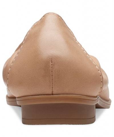 Women's Lyrical Rhyme Slip-On Flats Tan/Beige $49.35 Shoes