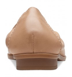 Women's Lyrical Rhyme Slip-On Flats Tan/Beige $49.35 Shoes