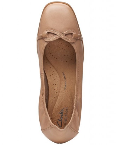 Women's Lyrical Rhyme Slip-On Flats Tan/Beige $49.35 Shoes