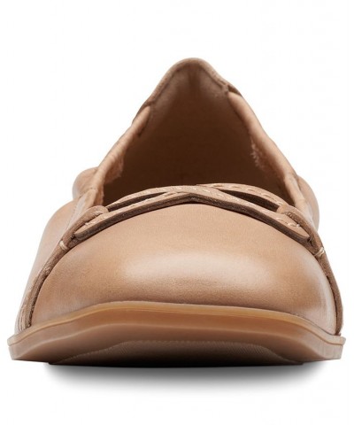 Women's Lyrical Rhyme Slip-On Flats Tan/Beige $49.35 Shoes