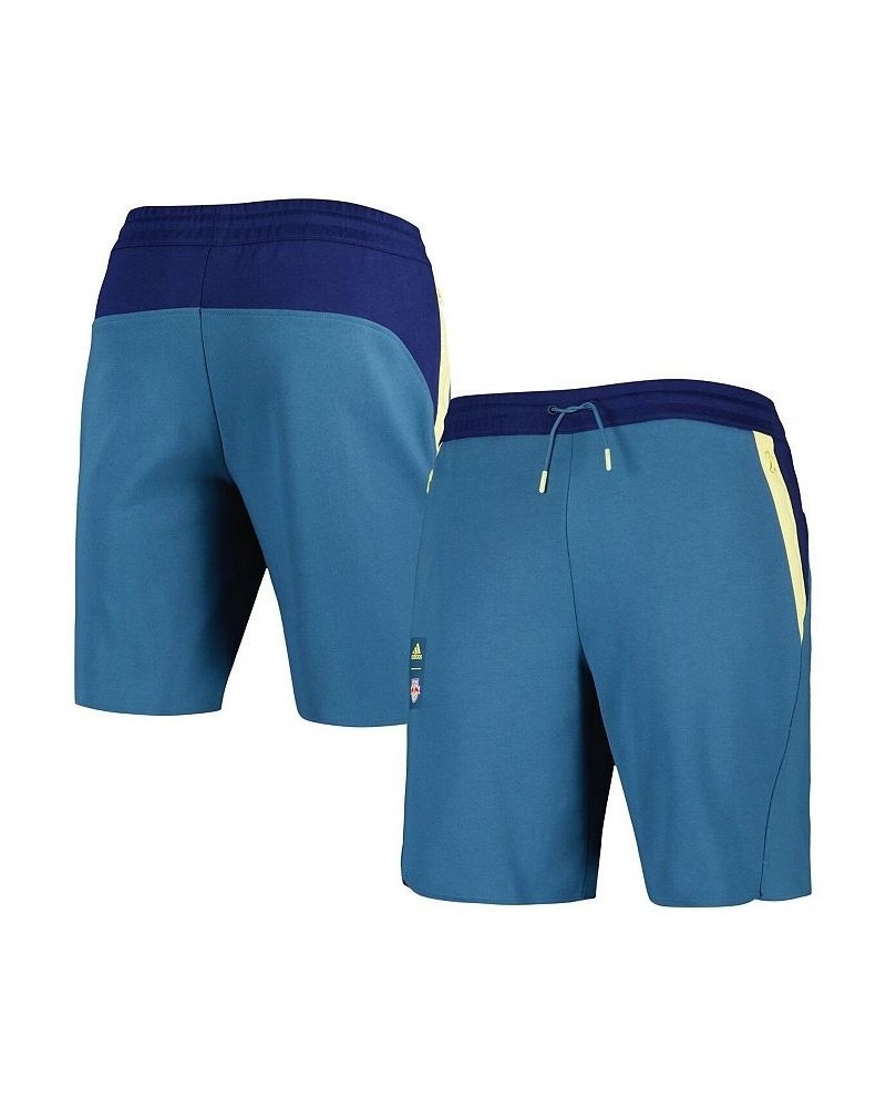 Men's Blue New York Red Bulls 2023 Player Travel Shorts $37.50 Shorts