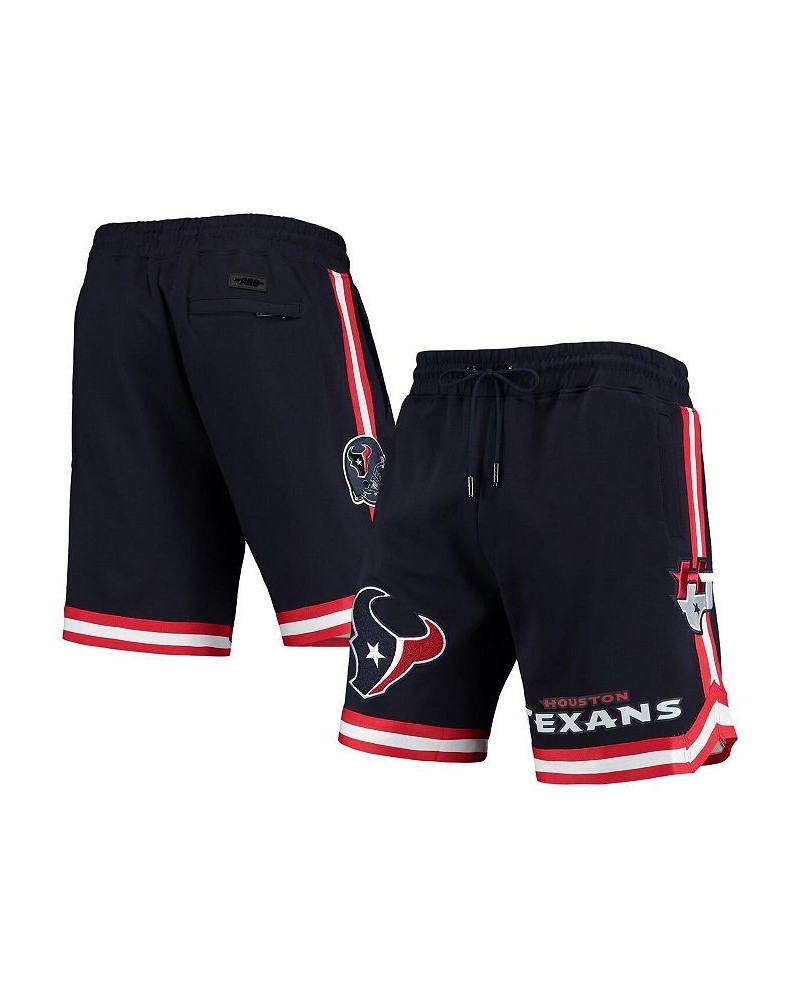 Men's Navy Houston Texans Core Shorts $55.00 Shorts