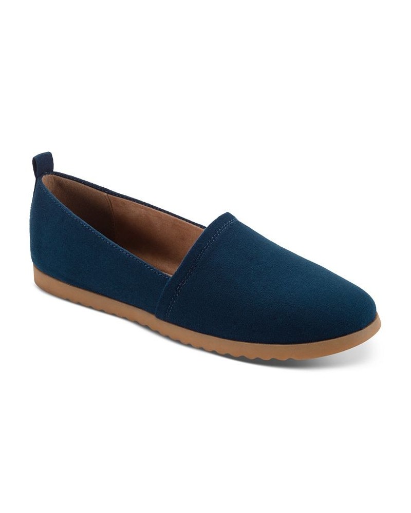 Women's Nolaa Round-Toe Slip-On Flats PD02 $32.13 Shoes