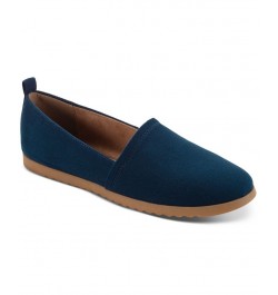 Women's Nolaa Round-Toe Slip-On Flats PD02 $32.13 Shoes