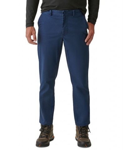 Men's Baxter Stretch Twill Chino Pants Blue $15.33 Pants