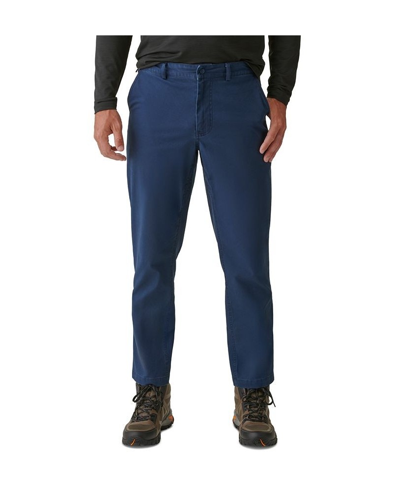 Men's Baxter Stretch Twill Chino Pants Blue $15.33 Pants