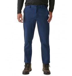 Men's Baxter Stretch Twill Chino Pants Blue $15.33 Pants