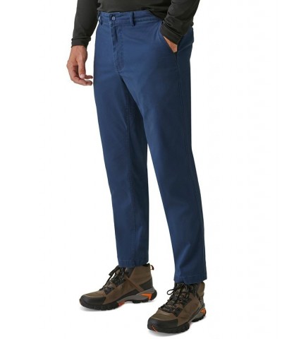 Men's Baxter Stretch Twill Chino Pants Blue $15.33 Pants