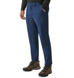 Men's Baxter Stretch Twill Chino Pants Blue $15.33 Pants