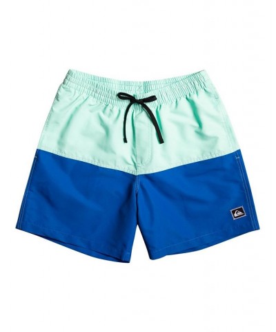 Quicksilver Men's Logo Volley 17" Swim Shorts Blue $28.80 Swimsuits