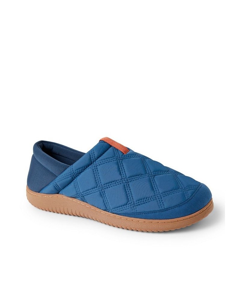 Men's River Closed Back with Collapsible Heel Slippers Blue $29.24 Shoes