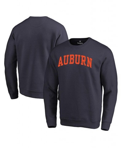 Men's Branded Navy Auburn Tigers Basic Arch Sweatshirt $20.39 Sweatshirt