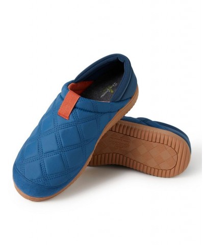 Men's River Closed Back with Collapsible Heel Slippers Blue $29.24 Shoes