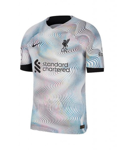 Men's Virgil Van Dijk White Liverpool 2022/23 Away Vapor Match Authentic Player Jersey $83.85 Jersey