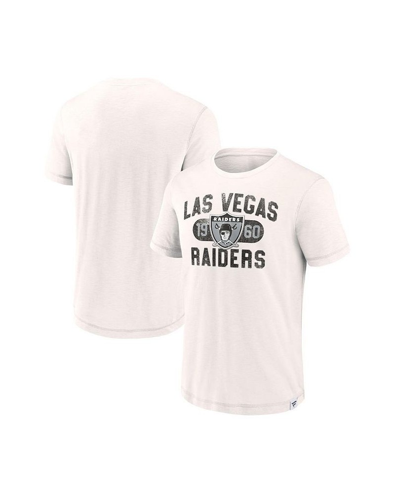 Men's Branded White Las Vegas Raiders Team Act Fast T-shirt $21.23 T-Shirts