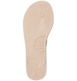 Madena Bow Jelly Sandals Tan/Beige $21.29 Shoes