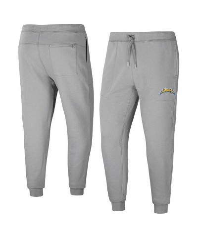 Men's NFL x Darius Rucker Collection by Gray Los Angeles Chargers Fleece Jogger Pants $35.87 Pants