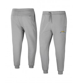 Men's NFL x Darius Rucker Collection by Gray Los Angeles Chargers Fleece Jogger Pants $35.87 Pants